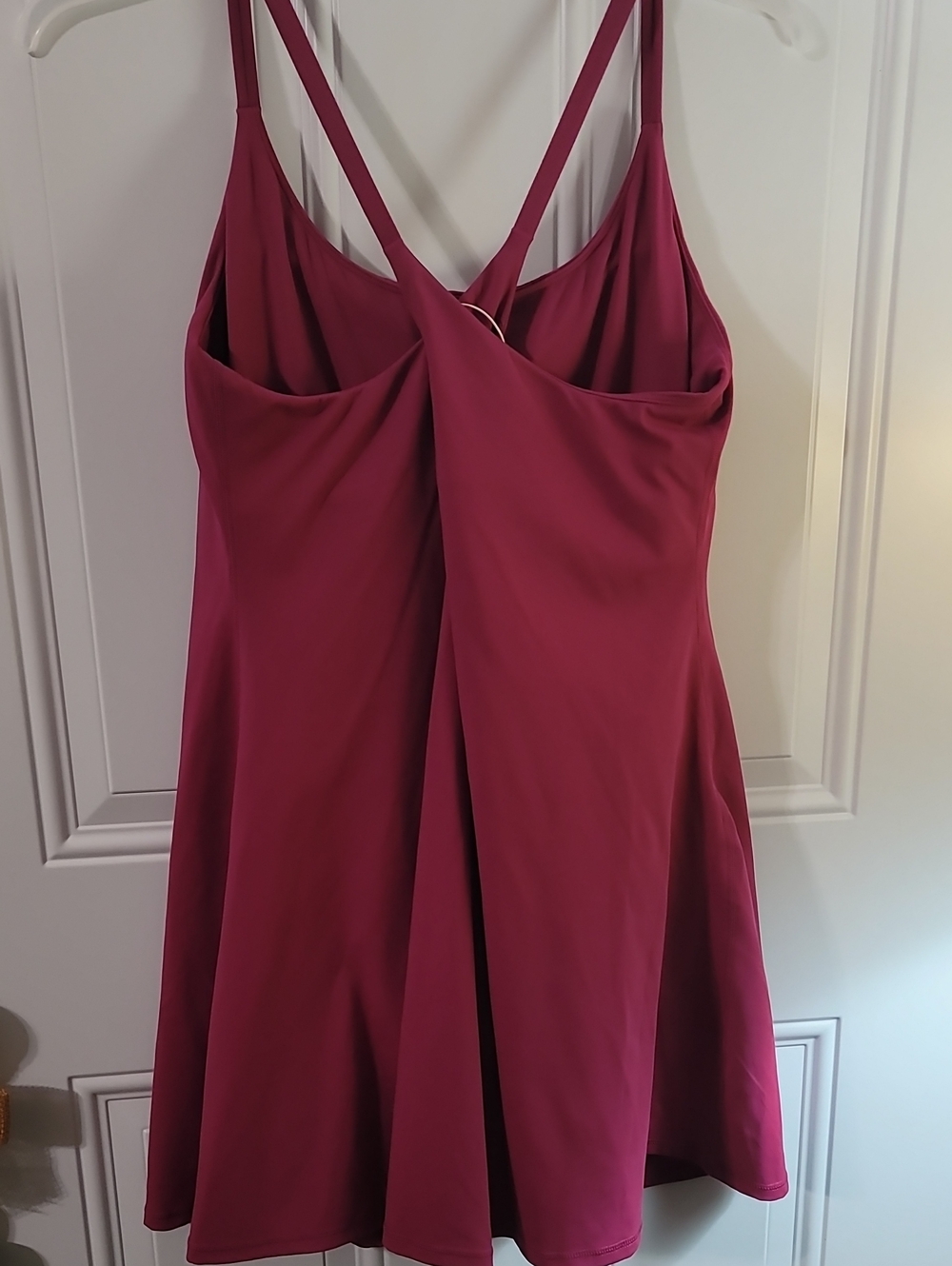 HALARA Plum Scoop Neck Activewear Dress - Picture 9 of 12